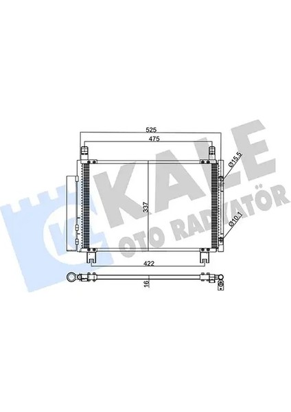 345305 Klima Radyatoru 8846052090 8846052130