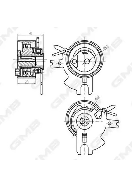 GTB0340 Triger Gergi Bilyasi 0829A4 1231975 3M5Q6B217AA