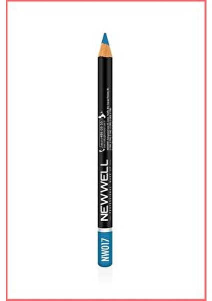 Göz Kalemi NW019 Mavi Renk Yumuşak Uçlu Gün Boyu Etkili 1 Adet fiyatları