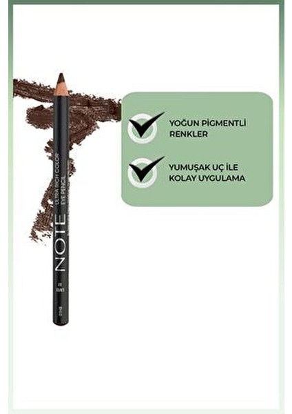 Note Ultra Rich Color Göz Kalemi 02 Cafee Yumuşak Uçlu Kolay Sürüm 2.5 g modelleri