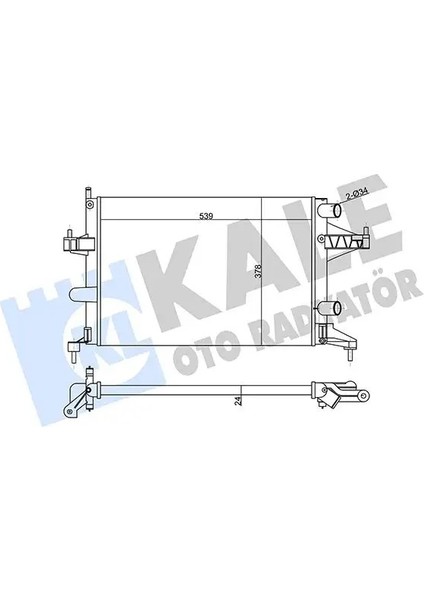 356975 Motor Radyatoru 1300236 1300250 1300334