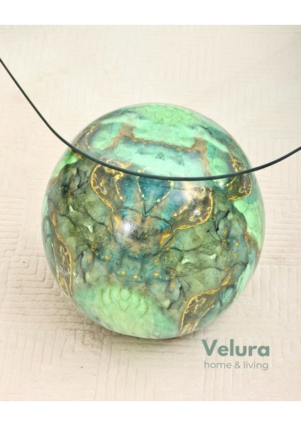 Modern Orta Sehpa & Top Sehpa Cam Sehpa & Küre Orta Sehpa - Jungle - Üçgen - Şeffaf Cam indirimleri