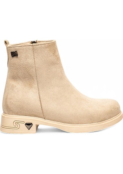 Bej Içi Termal Astar Süet Kadın Bot NSB946