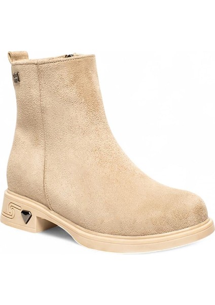 Bej Içi Termal Astar Süet Kadın Bot NSB946 fiyatları