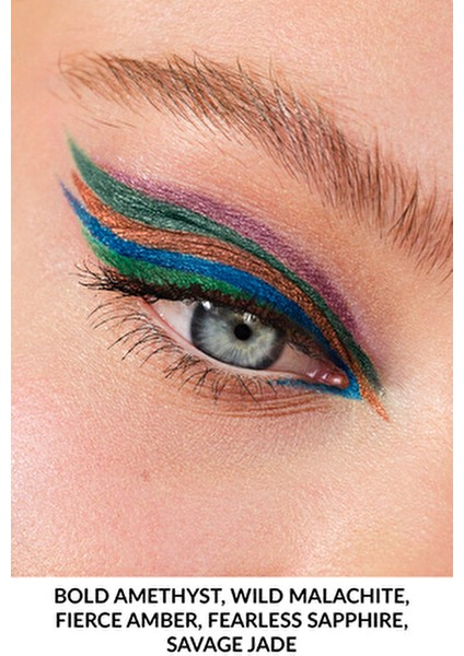 Glimmersticks Göz Kalemi Fierce Amber Suya Dayanıklı Gün Boyu Kalıcı 1 Adet