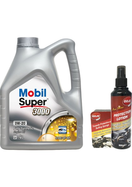 Super 3000 0W20 Motor Yağı 4L ÜT:2024 fiyatları