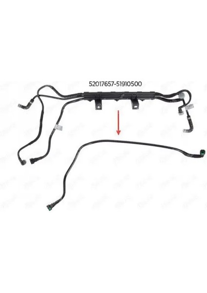 14726 Yakit Borusu 51910500 52017657