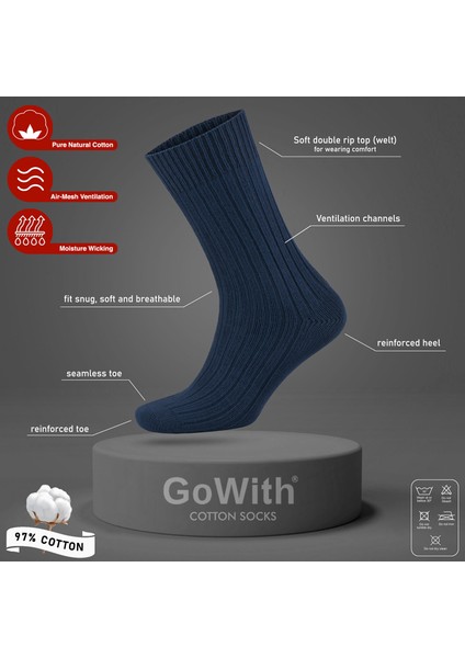 4 Çift Kadın Erkek Renkli Bio Naturel %100 Doğal Pamuklu Ribana Örgü Dikişsiz Soket Çorap 3012 indirimleri