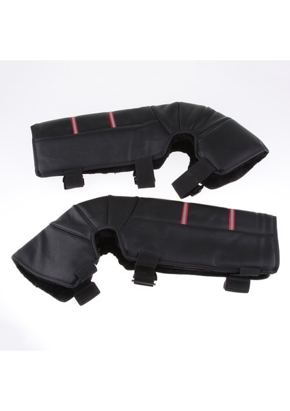 2 Adet Uzun Motosiklet Dizliği - Siyah (Yurt Dışından) fırsatları