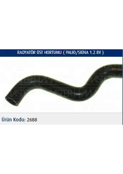 M2688 Radyator Hortumu Ust 46464284