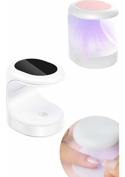 Techmrt Mini Taşınabilir Kalıcı Oje Jel Tırnak Kurutucu Fototerapi Makinesi fırsatları