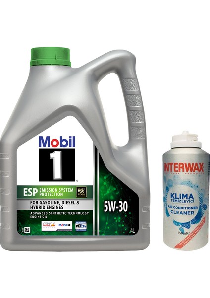 1 ESP 5W30 Motor Yağı 4 L ÜT:2025 fiyatları