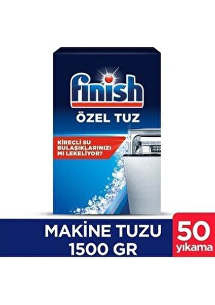 Bulaşık Makinesi Tuzu Kireç Önleyici Etki 1.5 kg Kokusuz Su Yumuşatıcı modelleri