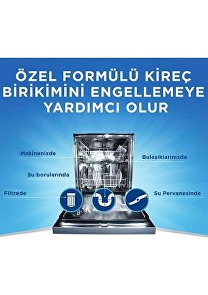 Bulaşık Makinesi Tuzu Kireç Önleyici Etki 1.5 kg Kokusuz Su Yumuşatıcı