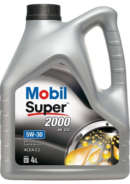 Super 2000 XE C2 5W30 Motor Yağı 4 L ÜT:2025 fiyatları