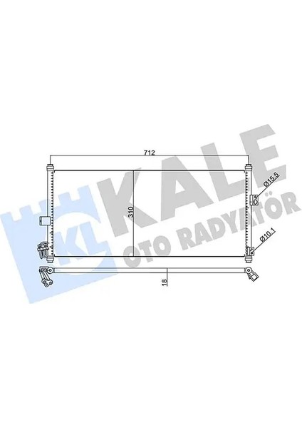 345790 Klima Radyatoru 92100BM400 92110BM400