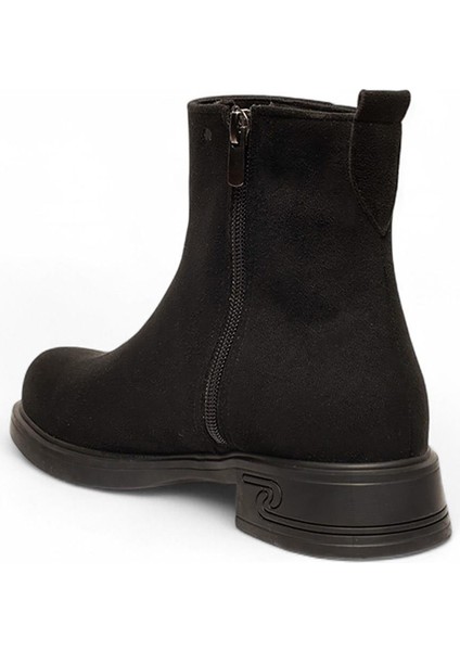 Siyah Içi Termal Astar Süet Kadın Bot NSB946 modelleri
