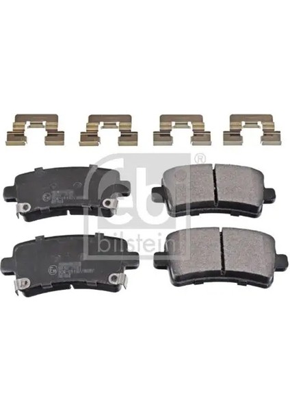 116147 Arka Fren Balatasi 013237765 013237766 013338368