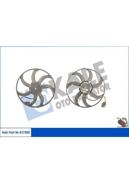 417300 Fan Motoru 1K0959455DM 1K0959455EF