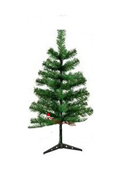 Poşetli Plastik Ayaklı 120 cm Yılbaşı Çam Ağacı fiyatları