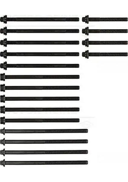 143224001 Silindir Kapak Civatasi 7700872847 7700872848 7700872849