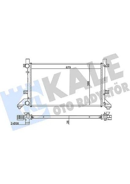 345875 Motor Radyatoru 2D0121253 2D0121253B 2D0121253E