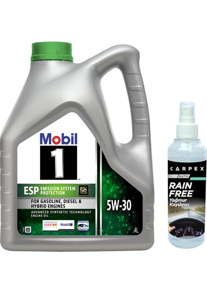 1 ESP 5W30 Motor Yağı 4 L ÜT:2025 fiyatları