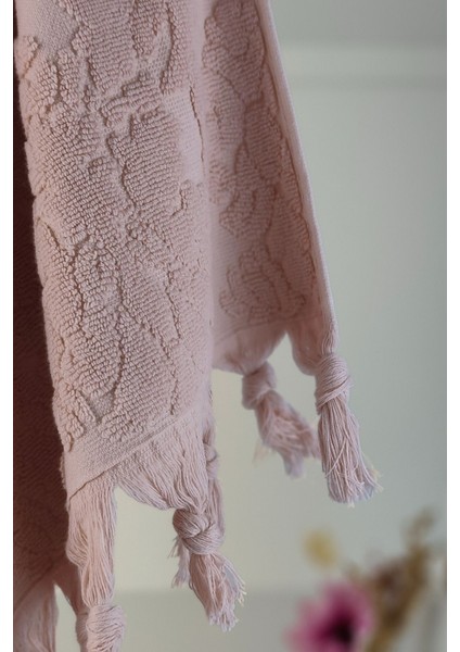 Otantik Saçaklı El Havlusu - Pudra fiyatları