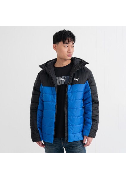 Essentials Hooded Padded Erkek Kapüşonlu Mont modelleri