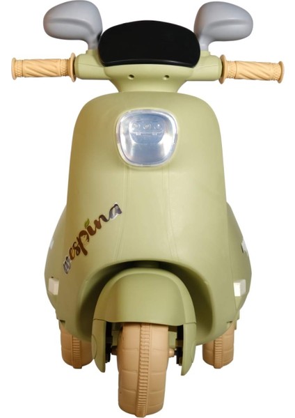 Wespina Uzaktan Kumandalı Çocuk Akülü Motosiklet - Yeşil, 6V Şarjlı, 3 Yaş ve Üzeri modelleri