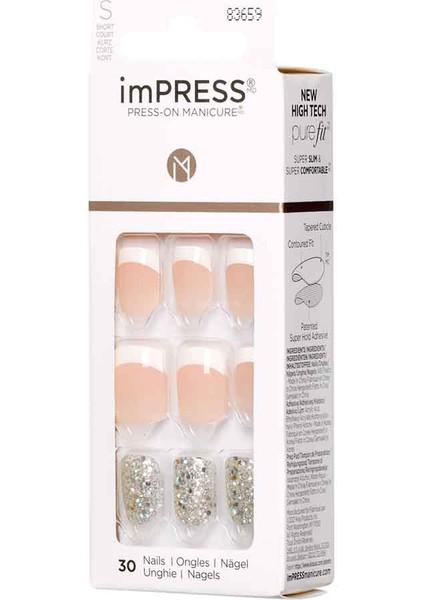 Kendinden Yapışkanlı Takma Tırnak - Kısa modelleri