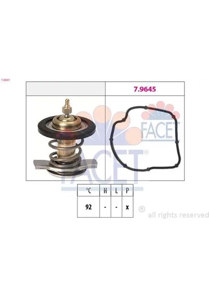 78847 Termostat A6112000515 A6122000215 A6462001115