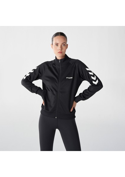 Hmlgenesa Zip Kadın Siyah Eşofman Üstü 921773-2001