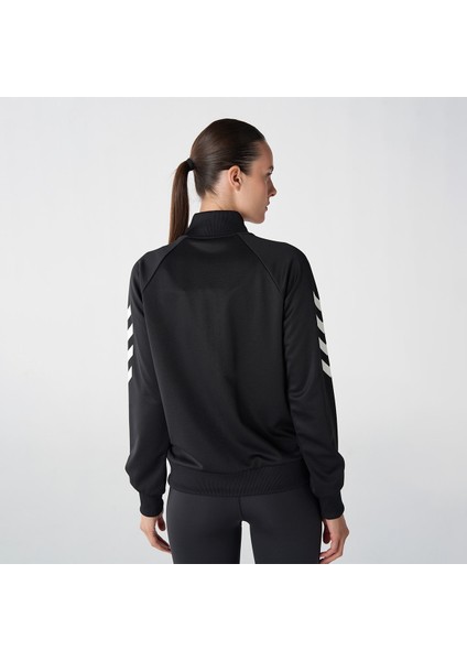 Hmlgenesa Zip Kadın Siyah Eşofman Üstü 921773-2001