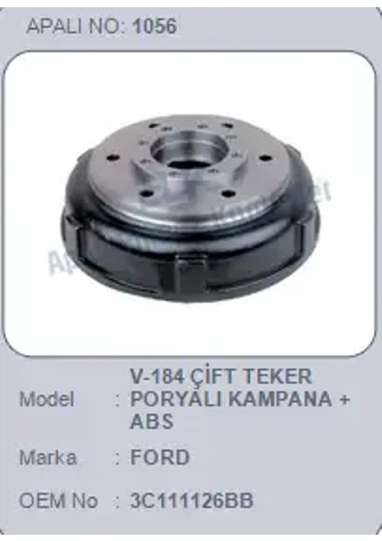 1056 Fren Kampanasi 3C111126BB 5C161109CA