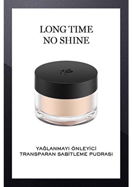 Long Time No Shine Sabitleyici Pudra Matlaştırıcı Etkiyle 30 g Şeffaf Renk indirimleri
