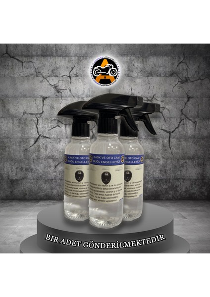 Akgüneş Buğu Önleyici Sprey – Cam ve Vizör Için Etkili Çözüm 250 ml