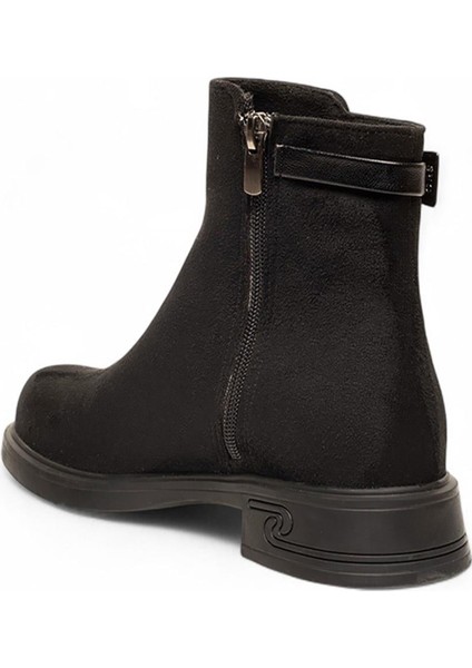 Siyah Içi Termal Astar Süet Kadın Bot NSB947 fiyatları