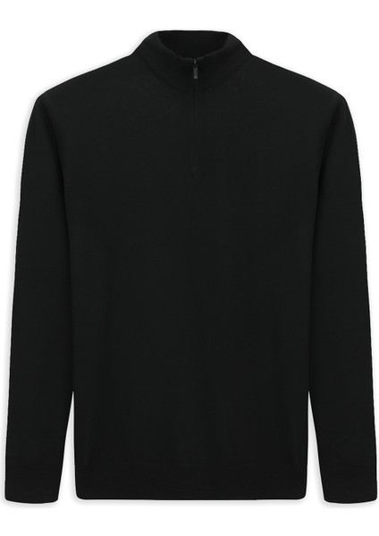 Regular Fit Yarım Balıkçı Yaka Fermuarlı Trıko Kazak fiyatları