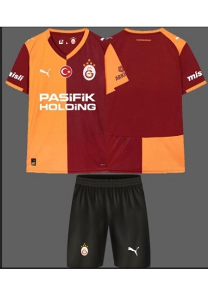 Gâlâtâsârây-Isimsiz Pasifik 5 Yıldızlı Yeni Sezon 26/27 Parçalı Futbol Takım Forması Çoçuk modelleri