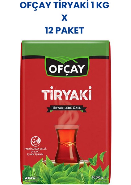 Tiryaki Çay 1 kg x 12 Adet