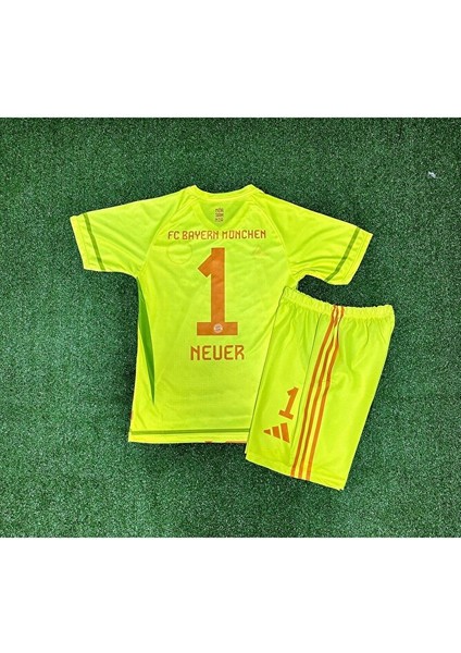 Bayern Münih Manuel Neuer Çocuk Kaleci Forması (Sarı) modelleri