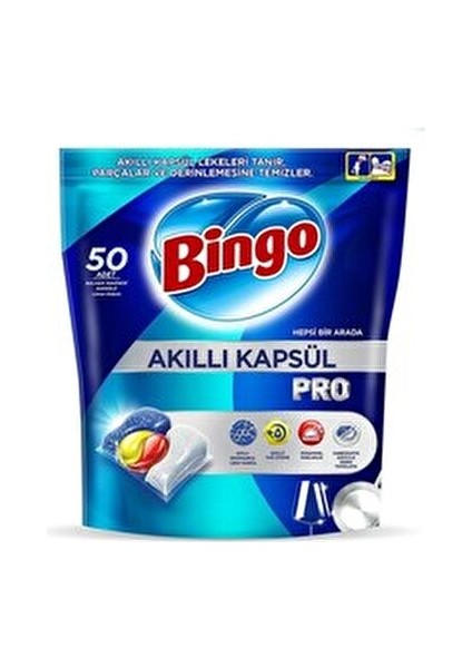 Akıllı Kapsül Pro Bulaşık Makinesi Deterjanı 100 Adet Mükemmel Temizlik ve Ferah Koku fırsatları