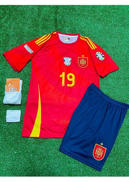Ispanya Euro 2024 Finali Lamine Yamal Çocuk Forması 4'lü Set fiyatları