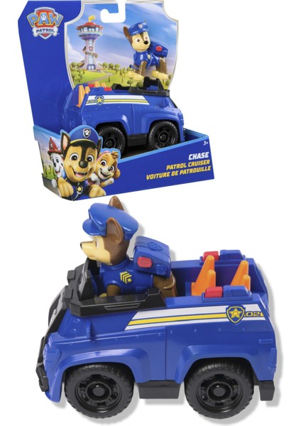Spin Master Paw Patrol Görev Aracı ve Kahraman Seti - Chase