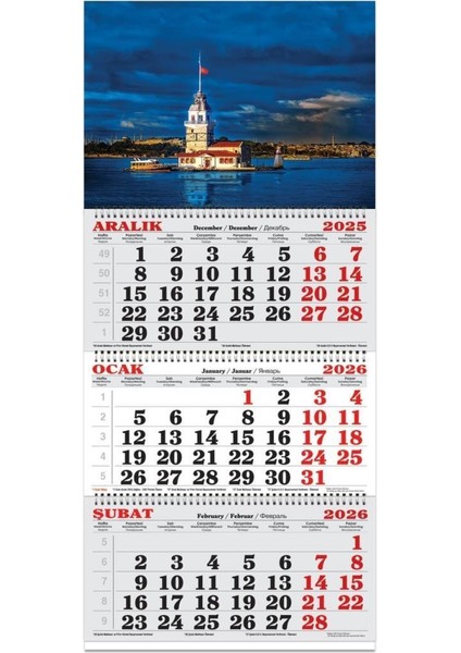 2026 Günlük Ajanda Masa Takvim Set-3 fiyatları