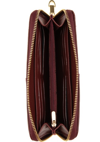 Kadın Bordo Cüzdan 50314827-VR014 fırsatları