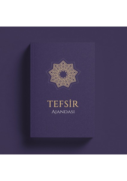 Tefsir Ajandası (Lacivert)