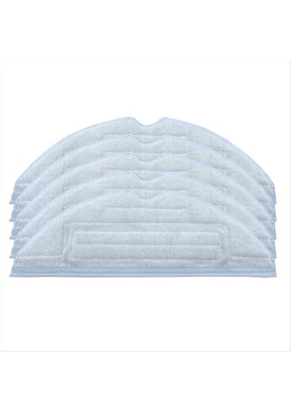 12X Yıkanabilir ve Yeniden Kullanılabilir Mop Kumaş Pedleri Xiaomi Roborock S7 S7MAXV Ultra Vakum Süpürge Yumuşak Pedi (Yurt Dışından)