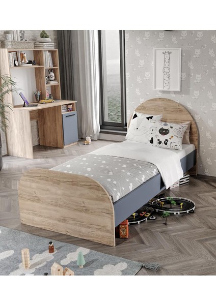 Izmir Cocuk Odası Takımı Tamamı Mdf Flora ve Antrasit modelleri